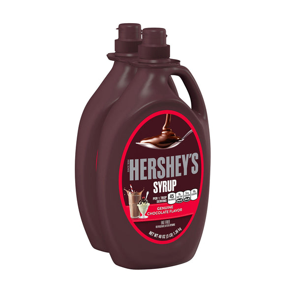 Hershey's Chocolate Syrup (48 oz., 2 ct.)