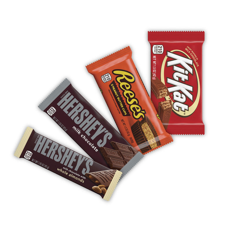 Hershey's, Kit Kat and Reese's Assorted Milk Chocolate Candy, Bulk Variety Pack (45 oz., 30 ct.)