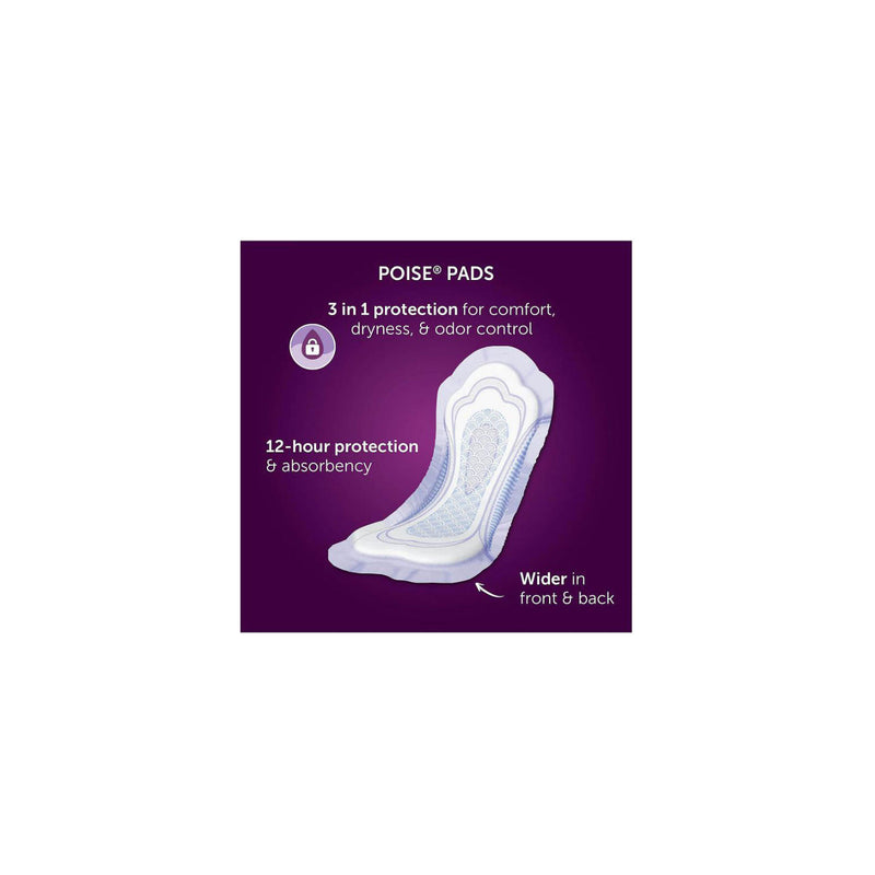 Poise Incontinence Pads, Maximum Absorbency, Long (156 ct.)