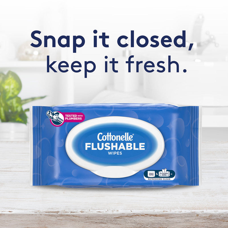 Cottonelle Flushable Wipes (504 ct.)