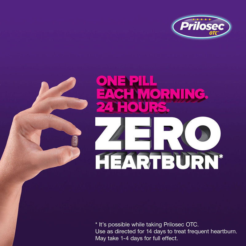 Prilosec OTC Omeprazole Heartburn Medicine and Acid Reducer Tablets -  (42 ct.)