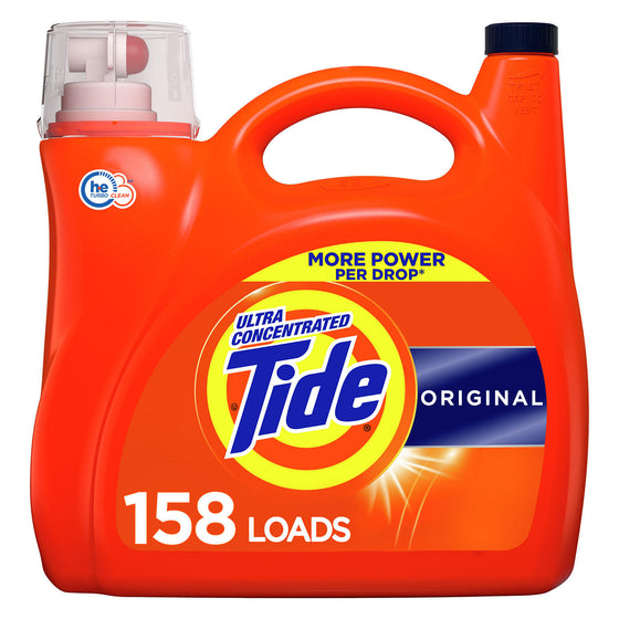 Tide Ultra Concentrated Liquid Laundry Detergent, Original (158 loads, 208 fl. oz.)