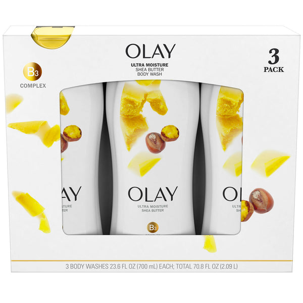 Olay Ultra Moisture Shea Butter Body Wash (23.6 fl. oz., 3 pk.)