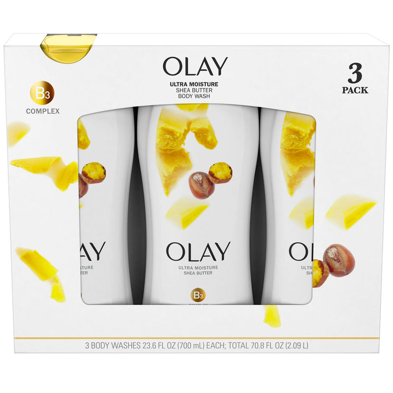 Olay Ultra Moisture Shea Butter Body Wash (23.6 fl. oz., 3 pk.)