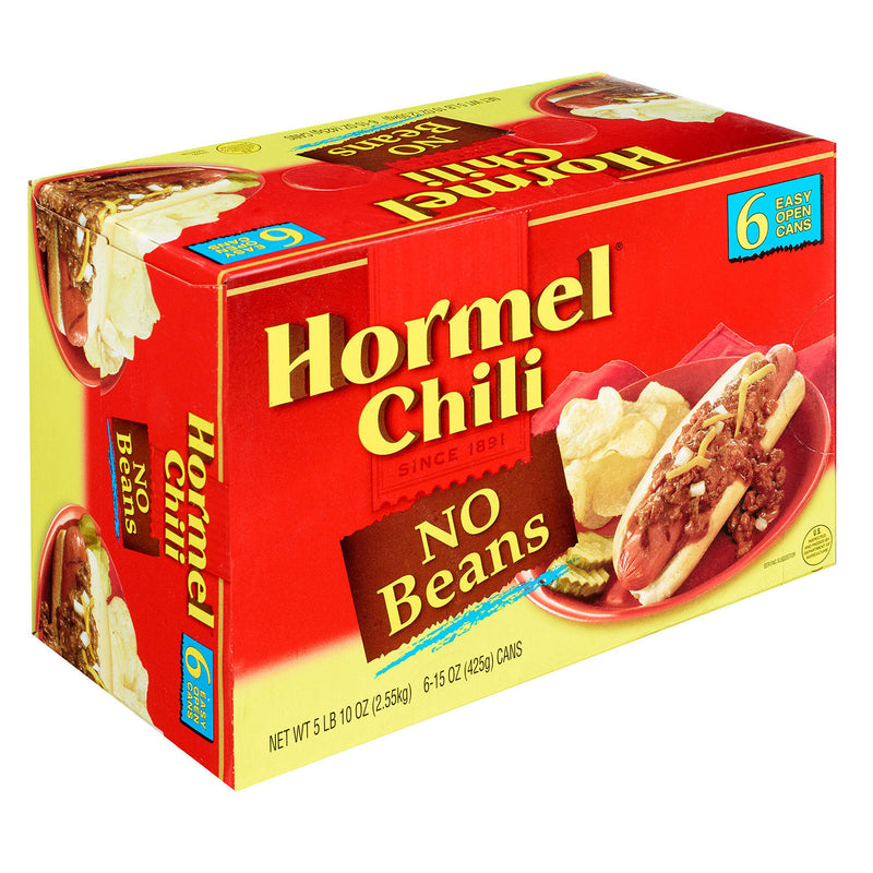 Hormel Chili No Beans (15 oz., 6pk.)