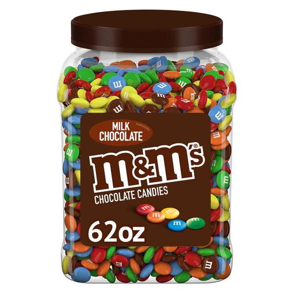 M&M'S Milk Chocolate Candy Bulk Jar (62 oz.)