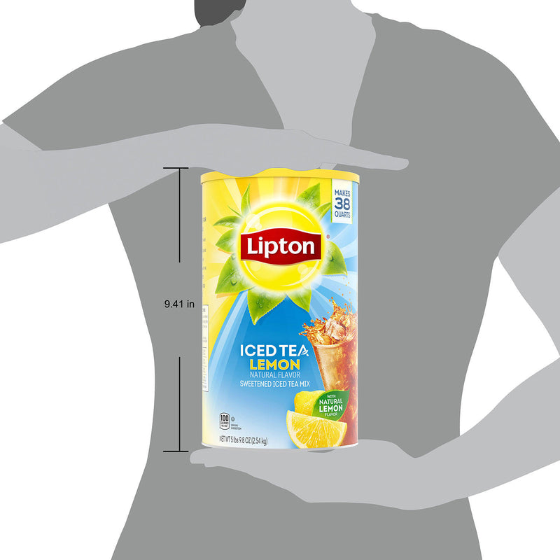 Lipton Sweetened Iced Tea Mix, Lemon (89.8 oz.)