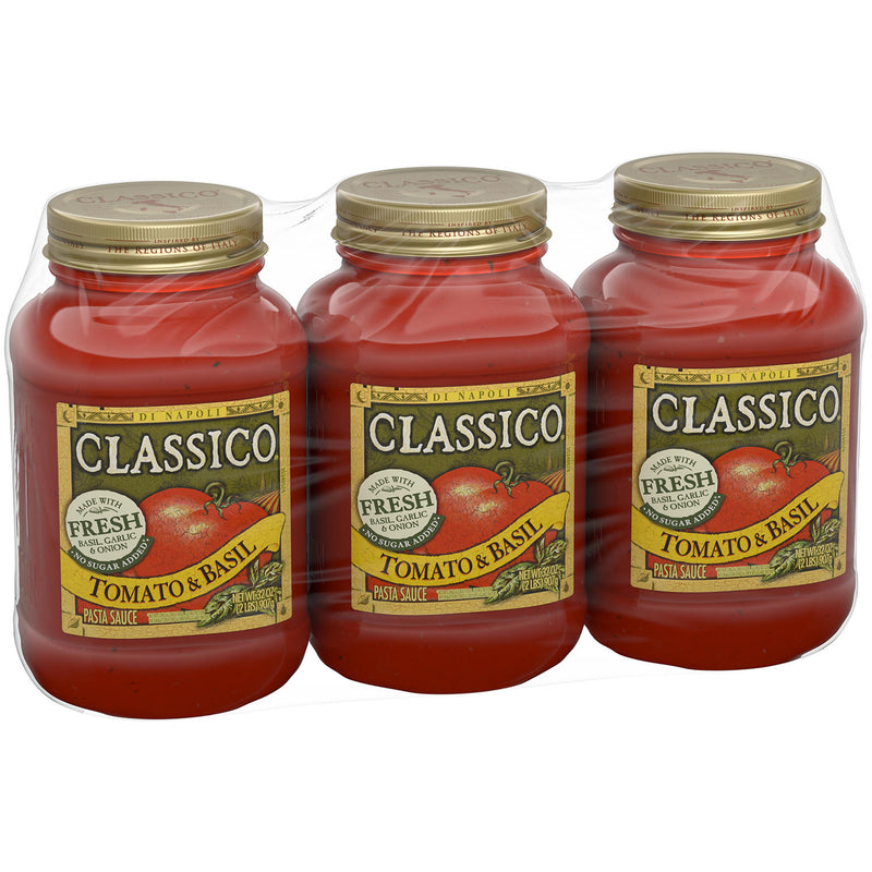 Classico Tomato and Basil Pasta Sauce (32 oz., 3 pk.)