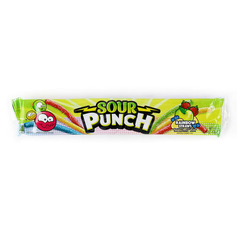 Sour Punch Rainbow Straws (2 oz., 24 ct)