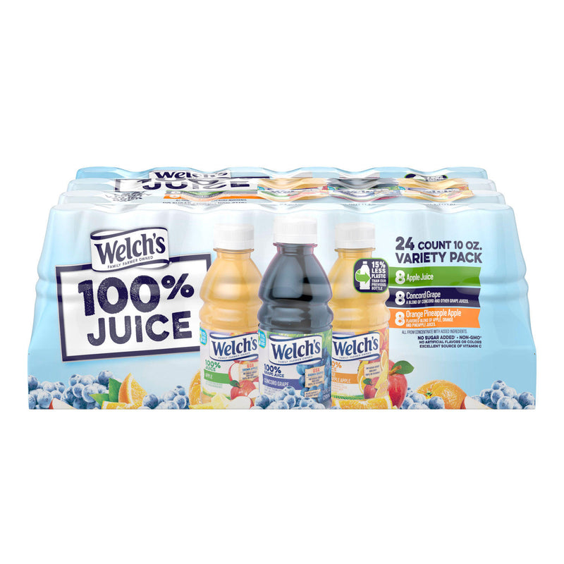 Welch's 100% Juice Variety Pack (10oz / 24pk)