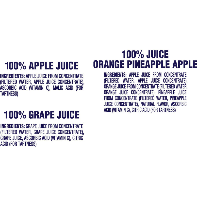 Welch's 100% Juice Variety Pack (10oz / 24pk)