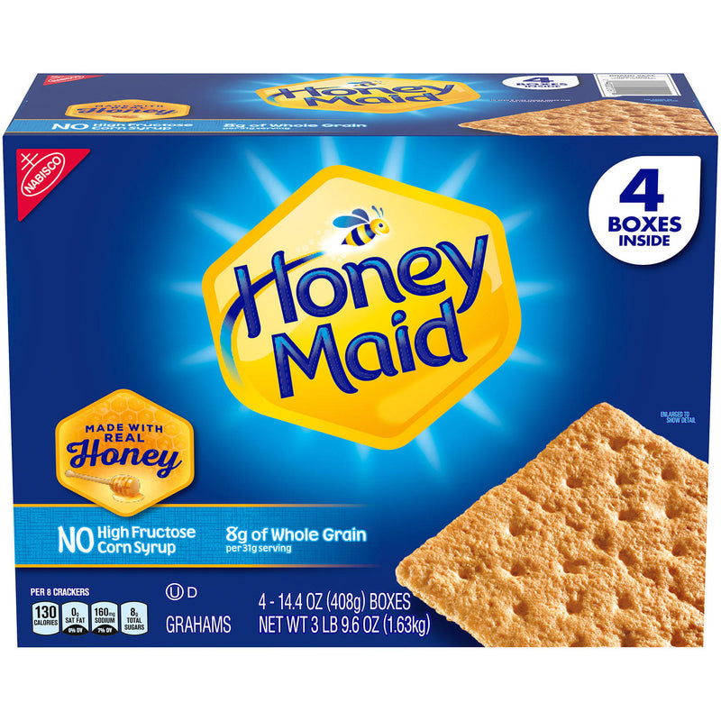 Honey Maid Honey Graham Crackers (14.4 oz., 4 pk.)