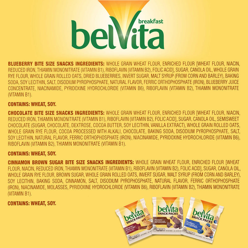 belVita Breakfast Biscuit Bites Variety Pack (36 pk.)