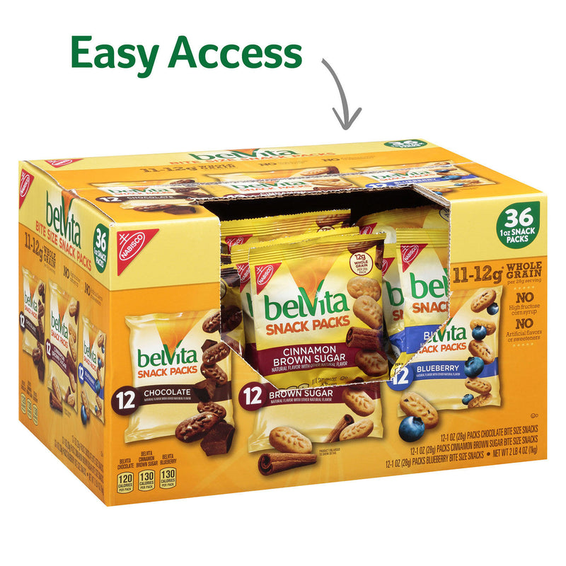 belVita Breakfast Biscuit Bites Variety Pack (36 pk.)