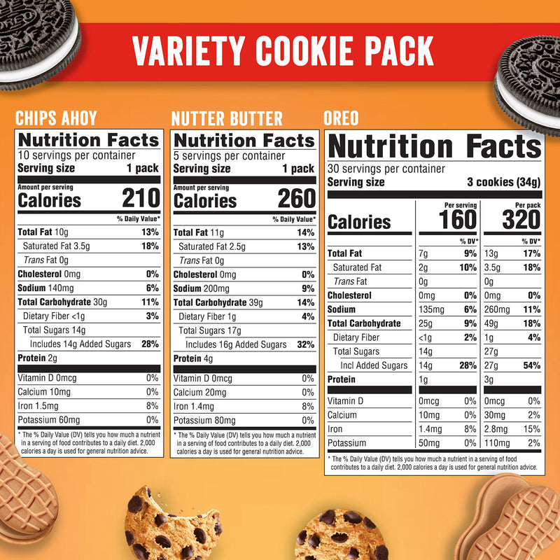 Nabisco Cookie Variety Pack (30 Pk.)