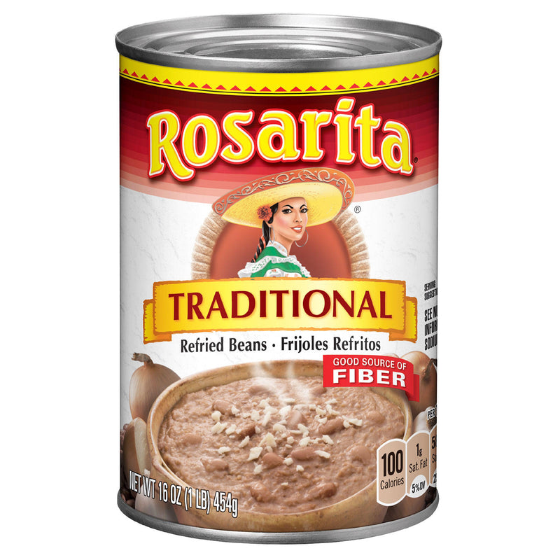 Rosarita Traditional Refried Beans (16 oz., 8 ct.)