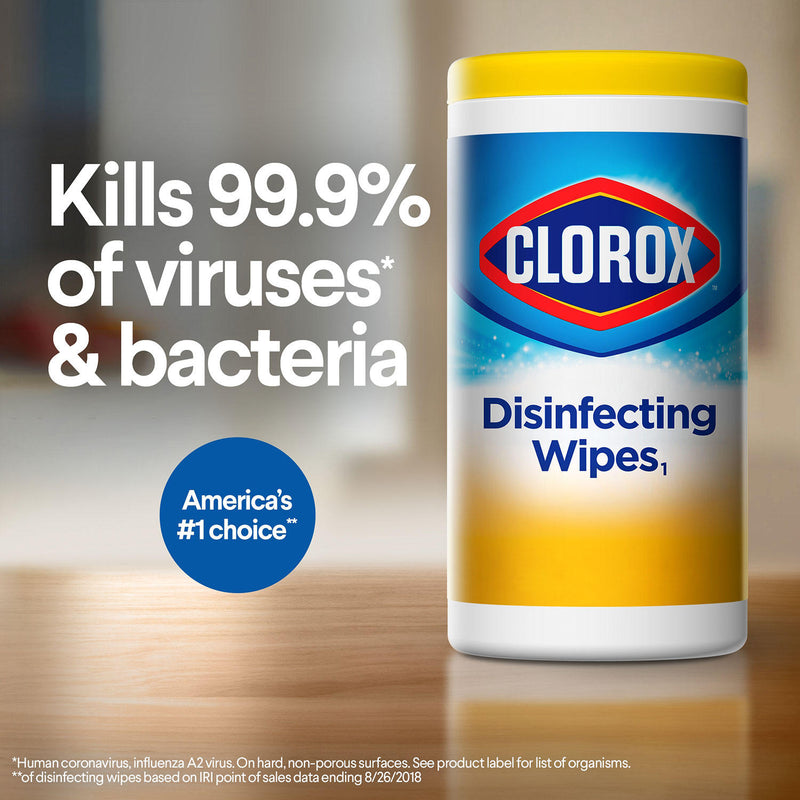 Clorox Disinfecting Wipes Value Pack, Bleach Free Cleaning Wipes (85 per pk., 5 pk.)