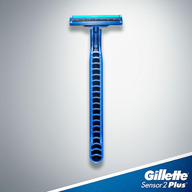 Gillette Sensor2 Plus Pivoting Head + Lubrastrip Men's Disposable Razors (52 ct.)