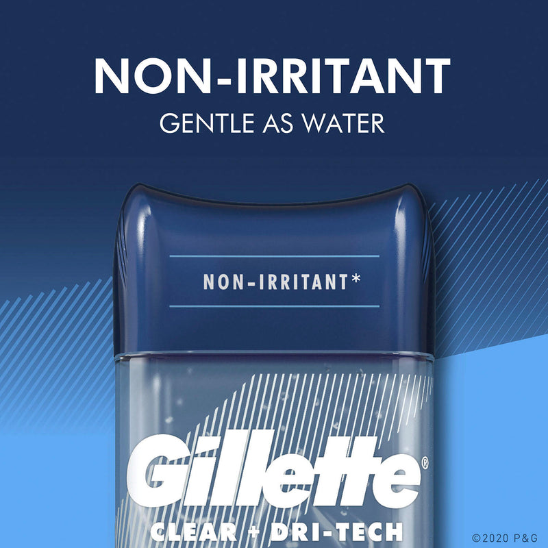 Gillette Cool Wave Clear Gel Men's Antiperspirant and Deodorant (3.8 oz., 5 pk.)