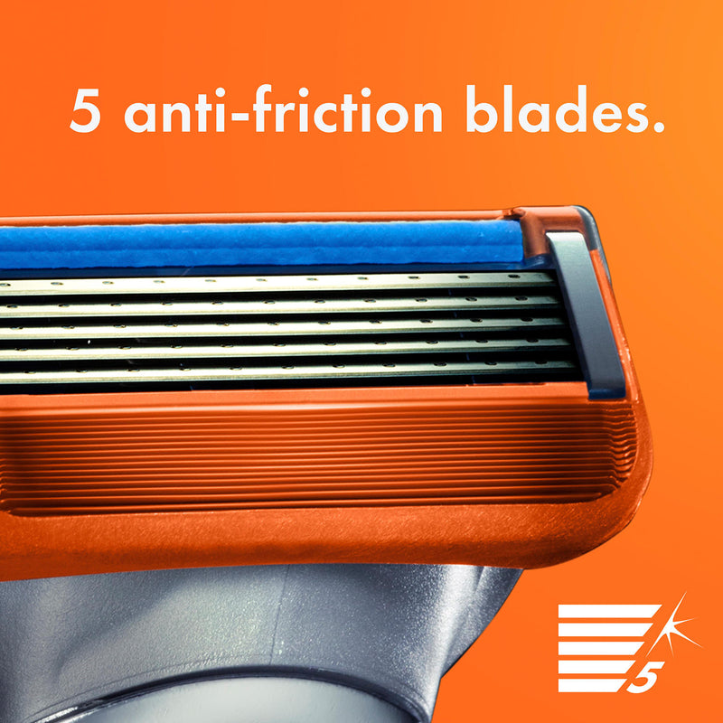 Gillette Fusion5 Men's Razor Handle + 9 Blade Refills