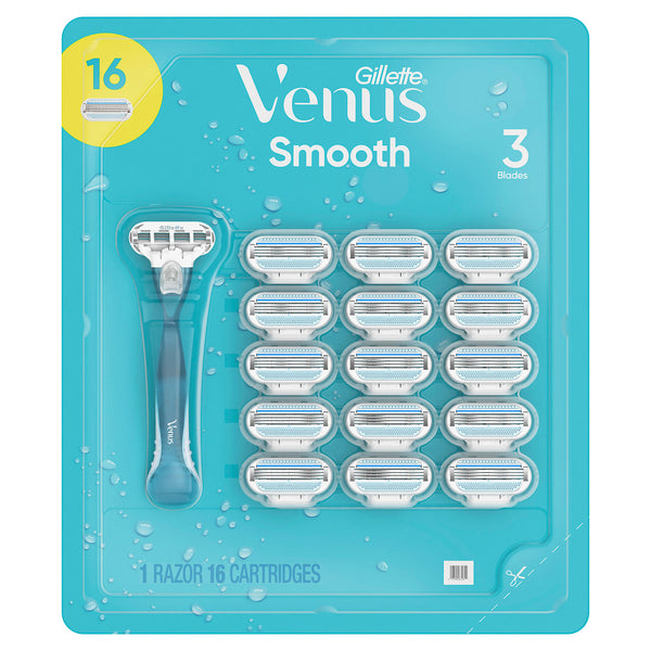 Gillette Venus Original Women's Razor (1 Handle + 16 Cartridges)