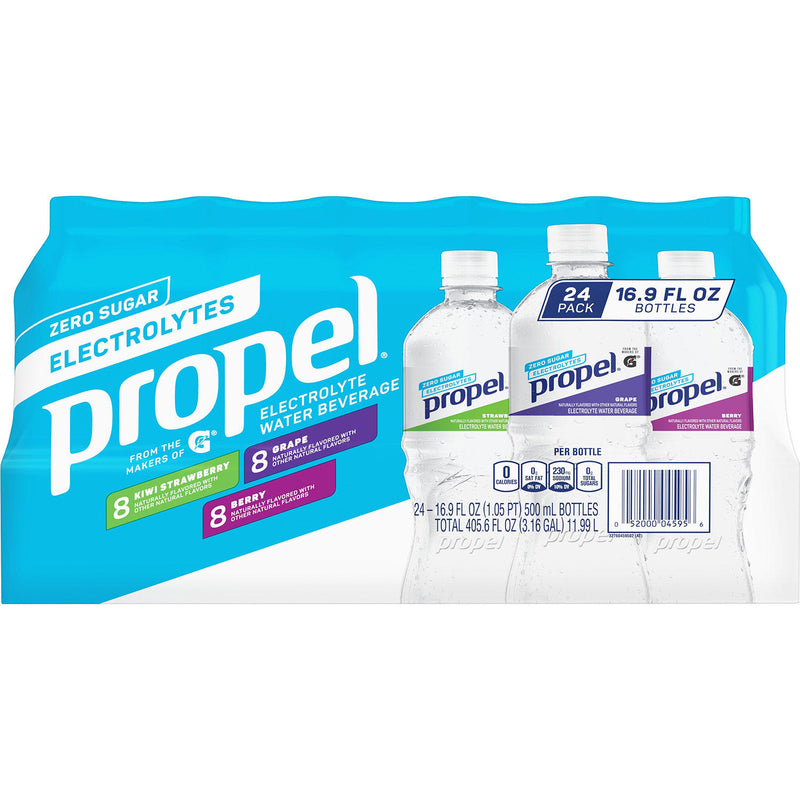 Propel Zero Calorie Flavored Water Variety Pack (16.9oz / 24pk)