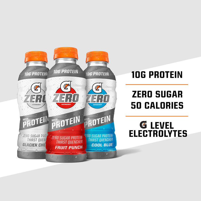 Gatorade G Zero with Protein Variety Pack (16.9 fl. oz. 15 pk.)