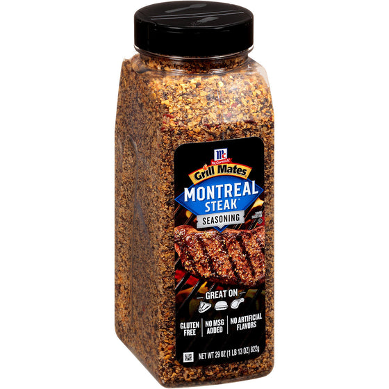 McCormick Grill Mates Montreal Steak Seasoning (29 oz.) pack of 2