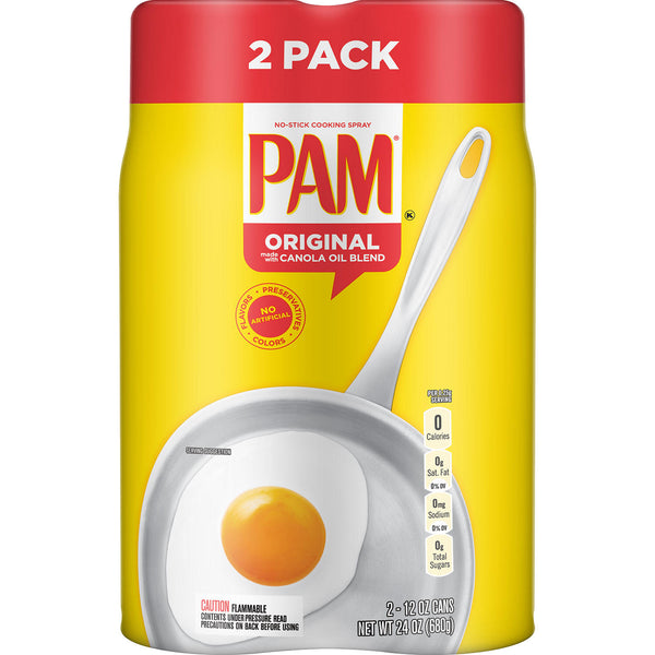 Pam Original Cooking Spray (12 oz., 2 pk.)