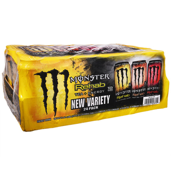 Monster Energy Rehab Tea Variety Pack (15.5oz / 24pk)