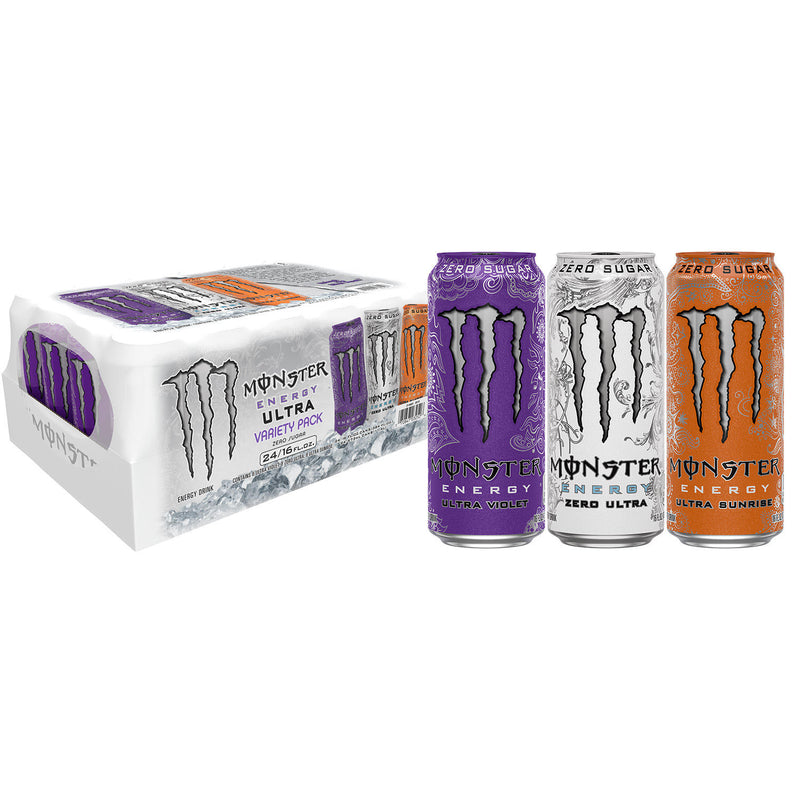 Monster Ultra POW Variety Pack (16oz / 24pk)