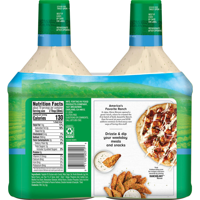 Hidden Valley The Original Ranch Dressing (40 oz., 2 pk.)