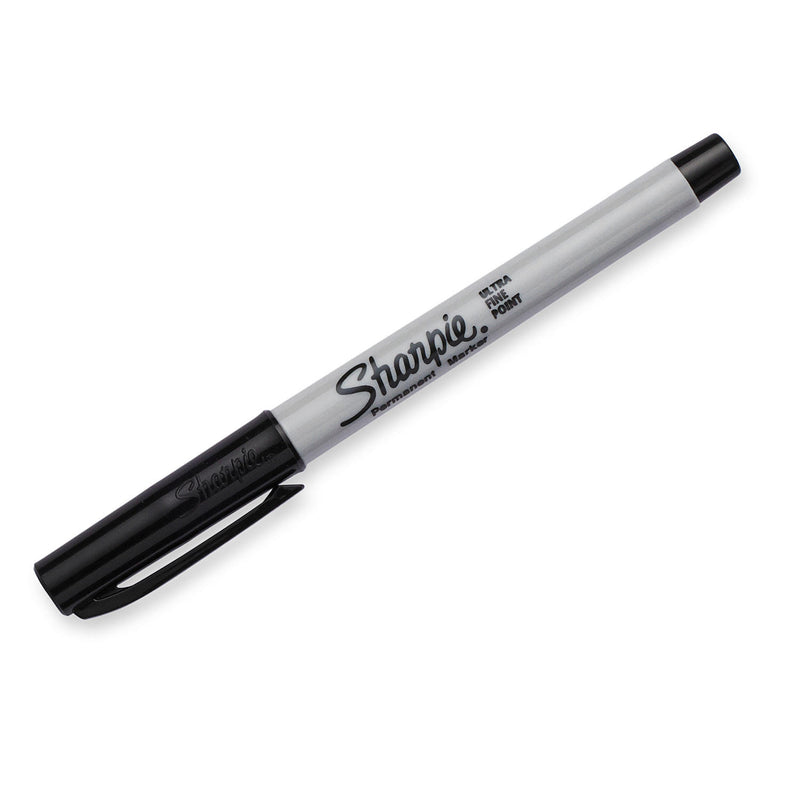 Sharpie Ultra-Fine Permanent Markers, Black, 24 Count