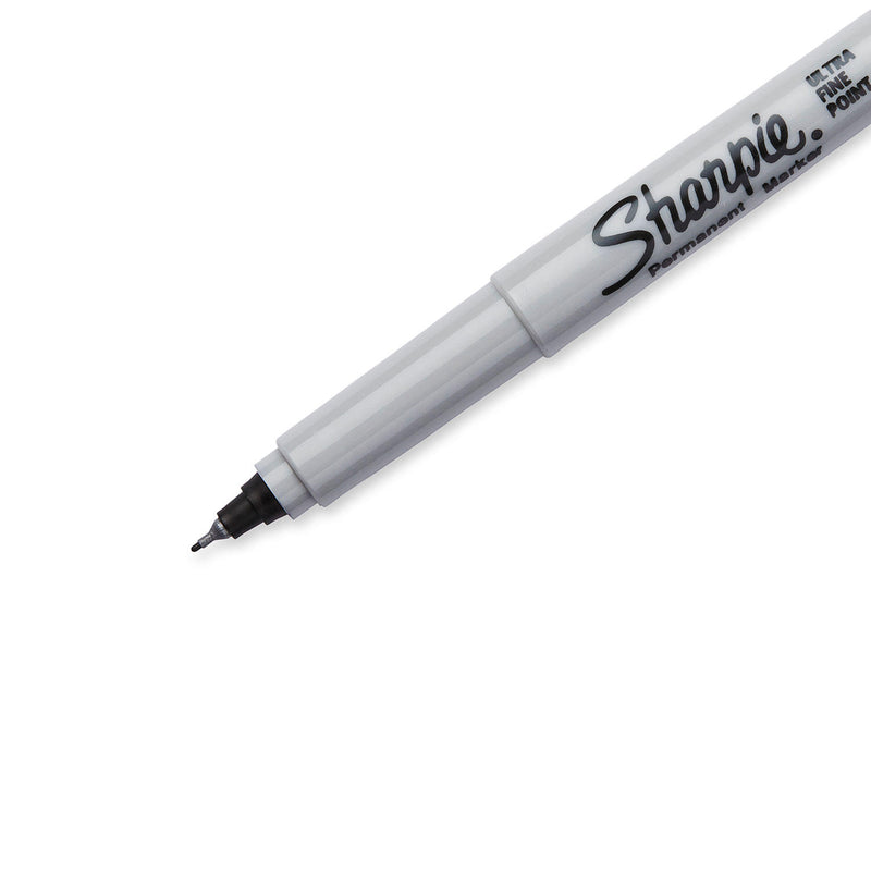 Sharpie Ultra-Fine Permanent Markers, Black, 24 Count