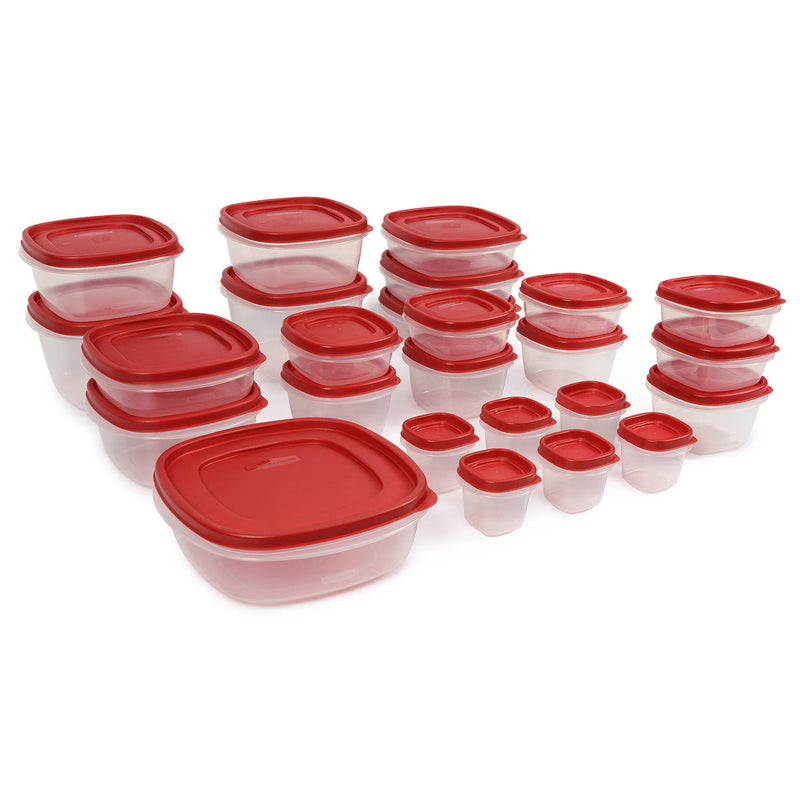 Rubbermaid 50-Piece Easy Find Lids Food Storage Set