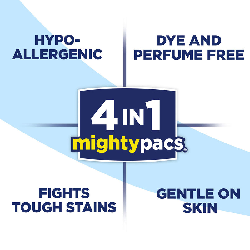 ALL Mighty Pacs Free & Clear Laundry Detergent (120 loads)