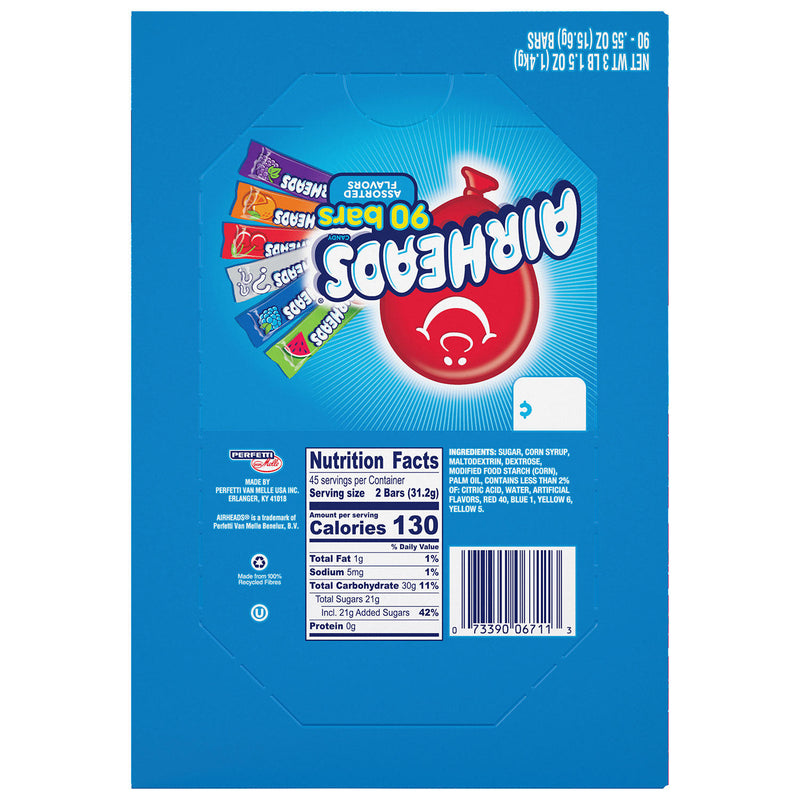 AirHeads Variety Pack (0.55 oz., 90 ct.)