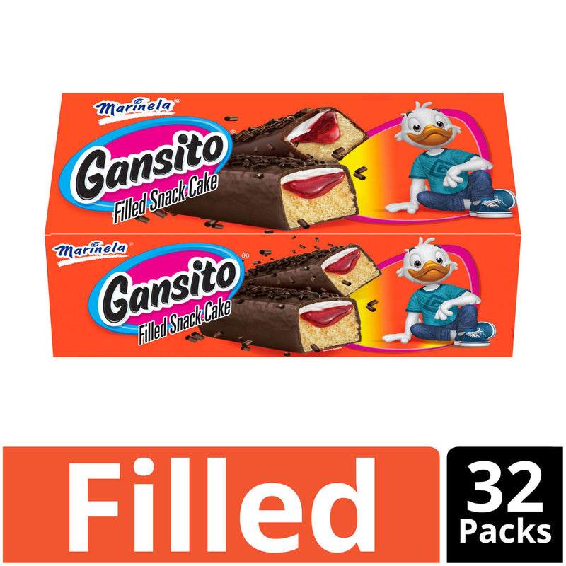 Marinela Gansito Snack Cakes (1.76oz / 32pk)