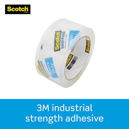 Scotch Heavy Duty Packaging Tape, 36 Rolls