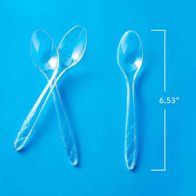 Member's Mark Clear Plastic Spoons, Heavyweight (300 ct.)