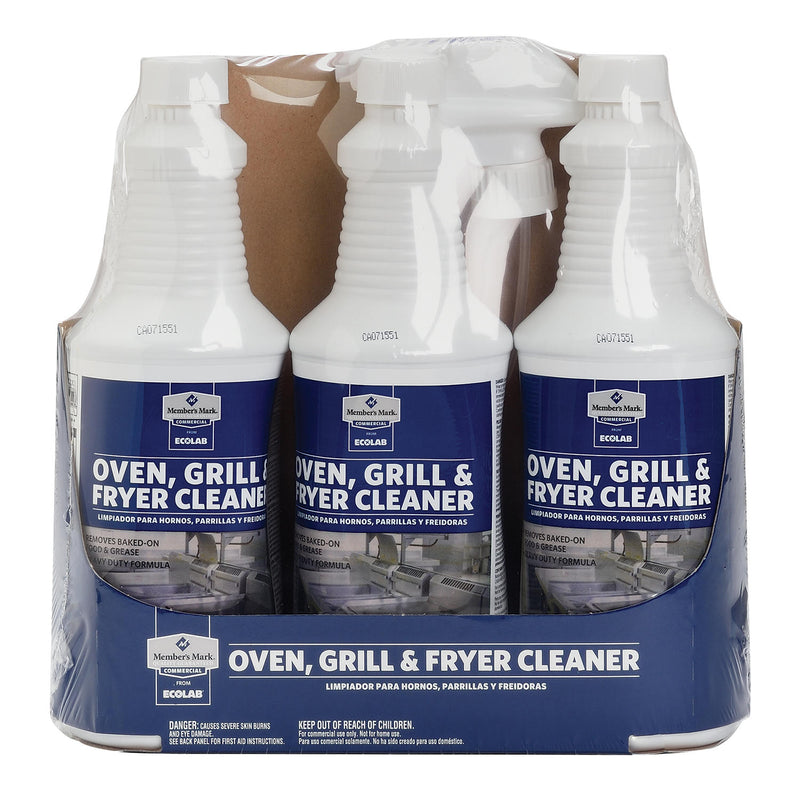 Member's Mark Commercial Oven, Grill and Fryer Cleaner (32 oz., 3 pk.)