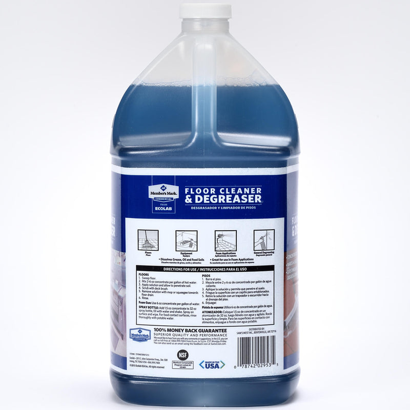 Member's Mark Commercial Floor Cleaner and Degreaser, 1 gal.