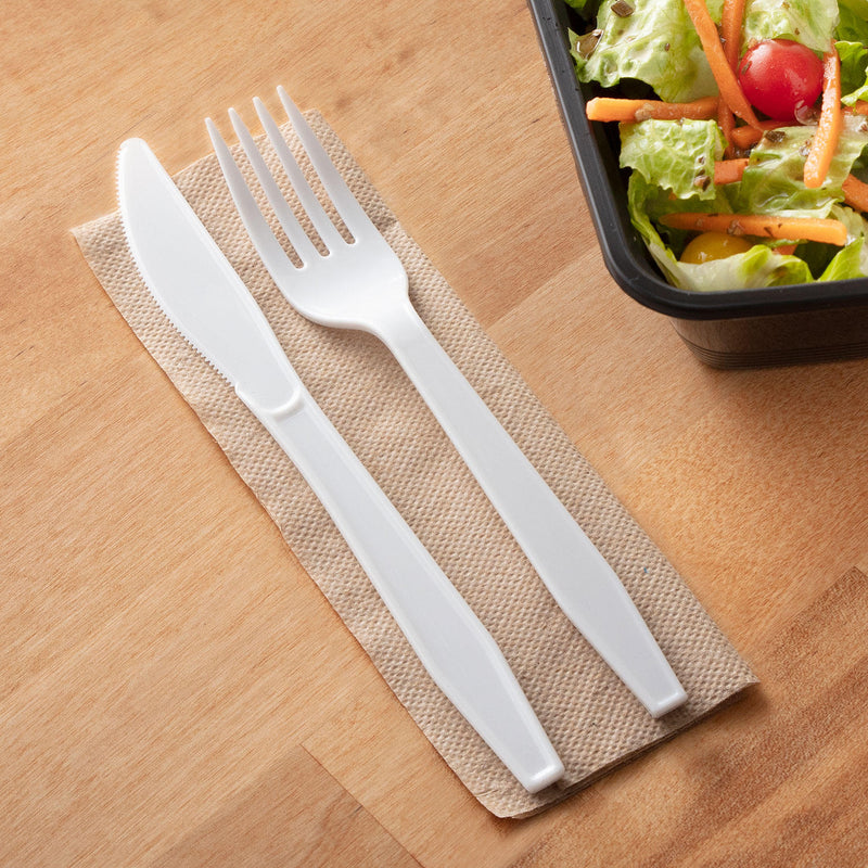 Member's Mark Plastic Knives, Heavyweight, White (600 ct.)