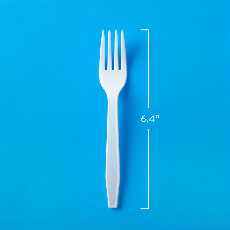 Member's Mark White Plastic Forks (600 ct.)