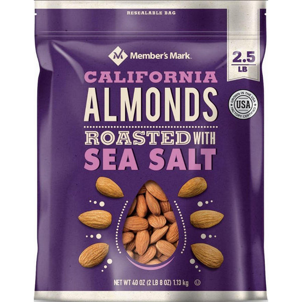 Roasted Almonds with Sea Salt (40 oz.)