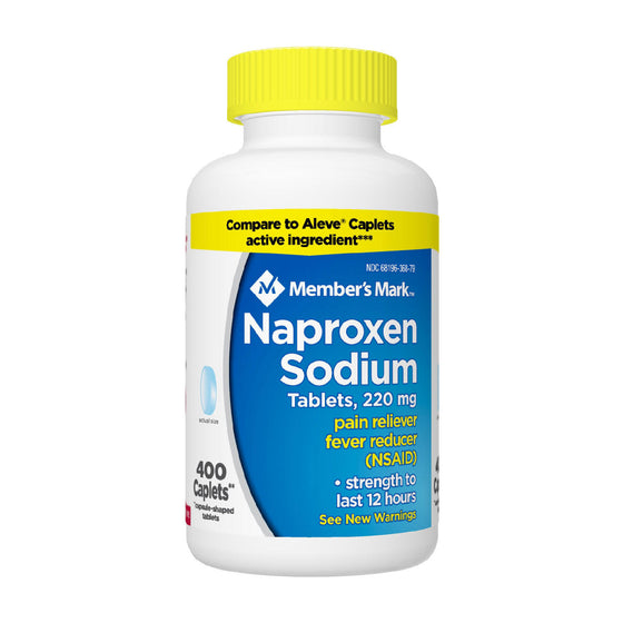 Member's Mark Naproxen Sodium Tablets USP, 220 mg (400 ct.)