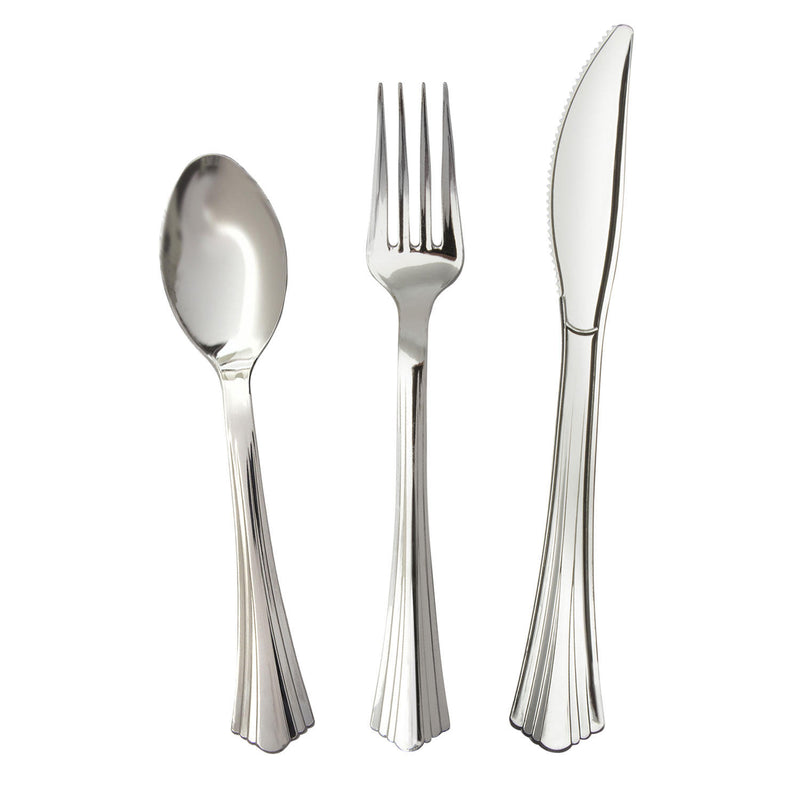 Member's Mark Premium Silver-Look Cutlery Combo (180 ct.)