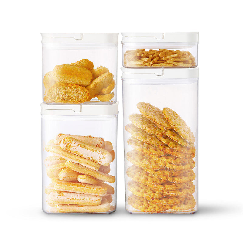 Fliplock Containers Set 8 Pcs.