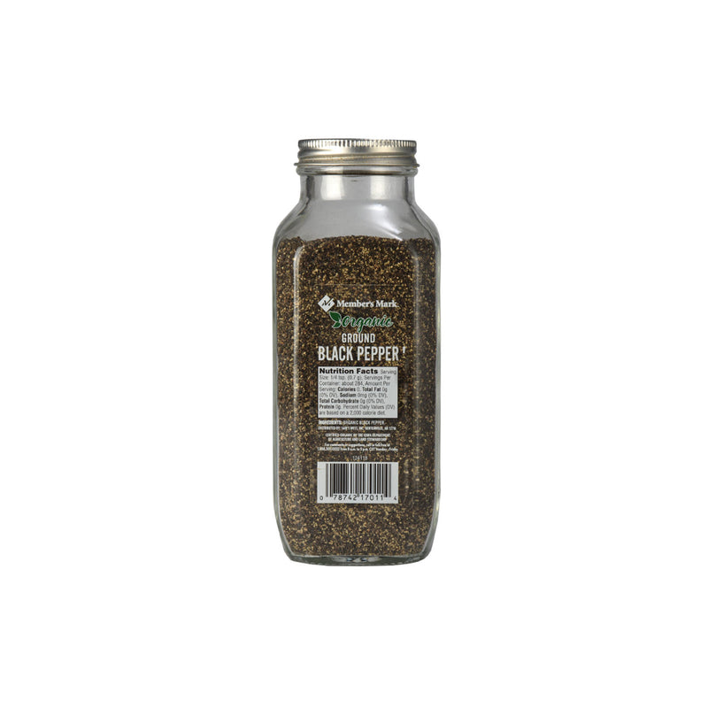 Member's Mark Organic Ground Black Pepper (7 oz.)