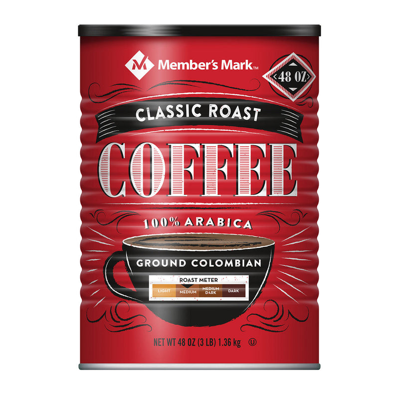 Member's Mark Classic Roast Ground Coffee (48 oz.)